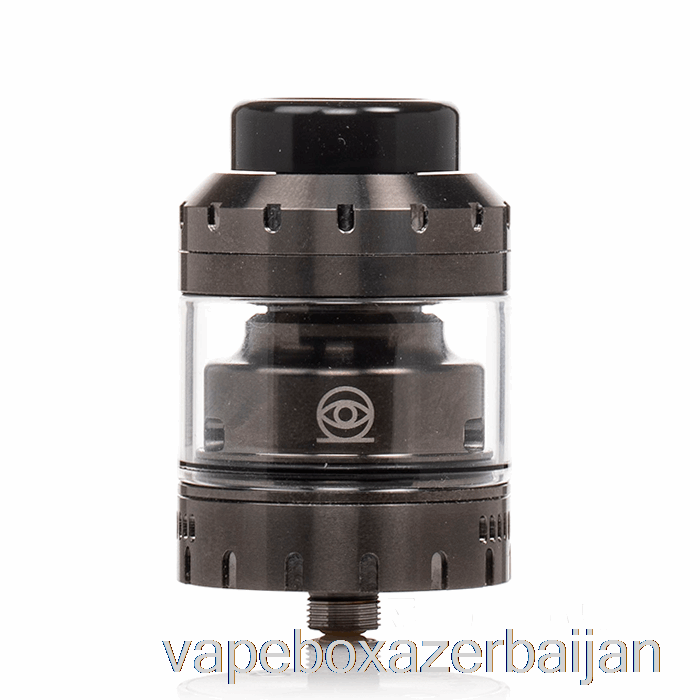 E-Juice Vape Vaperz Cloud Osiris Mini 25mm RTA Gunmetal (Incl. Glass)